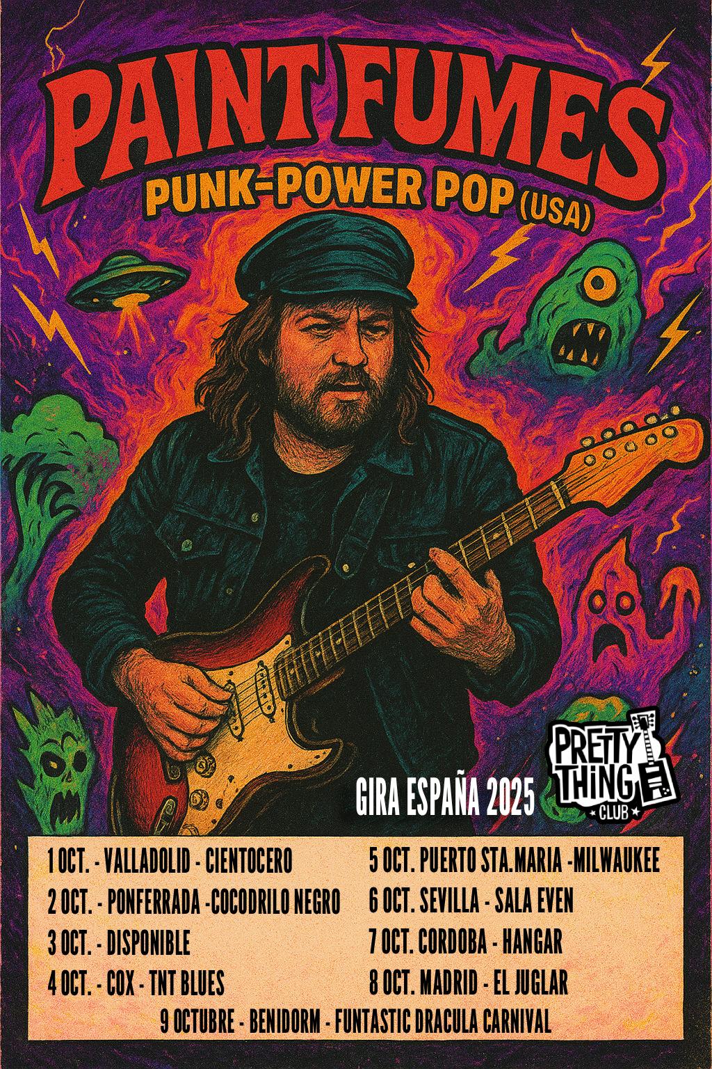 RAS presenta: Paint Fumes, Domingo 5 Octubre 2025